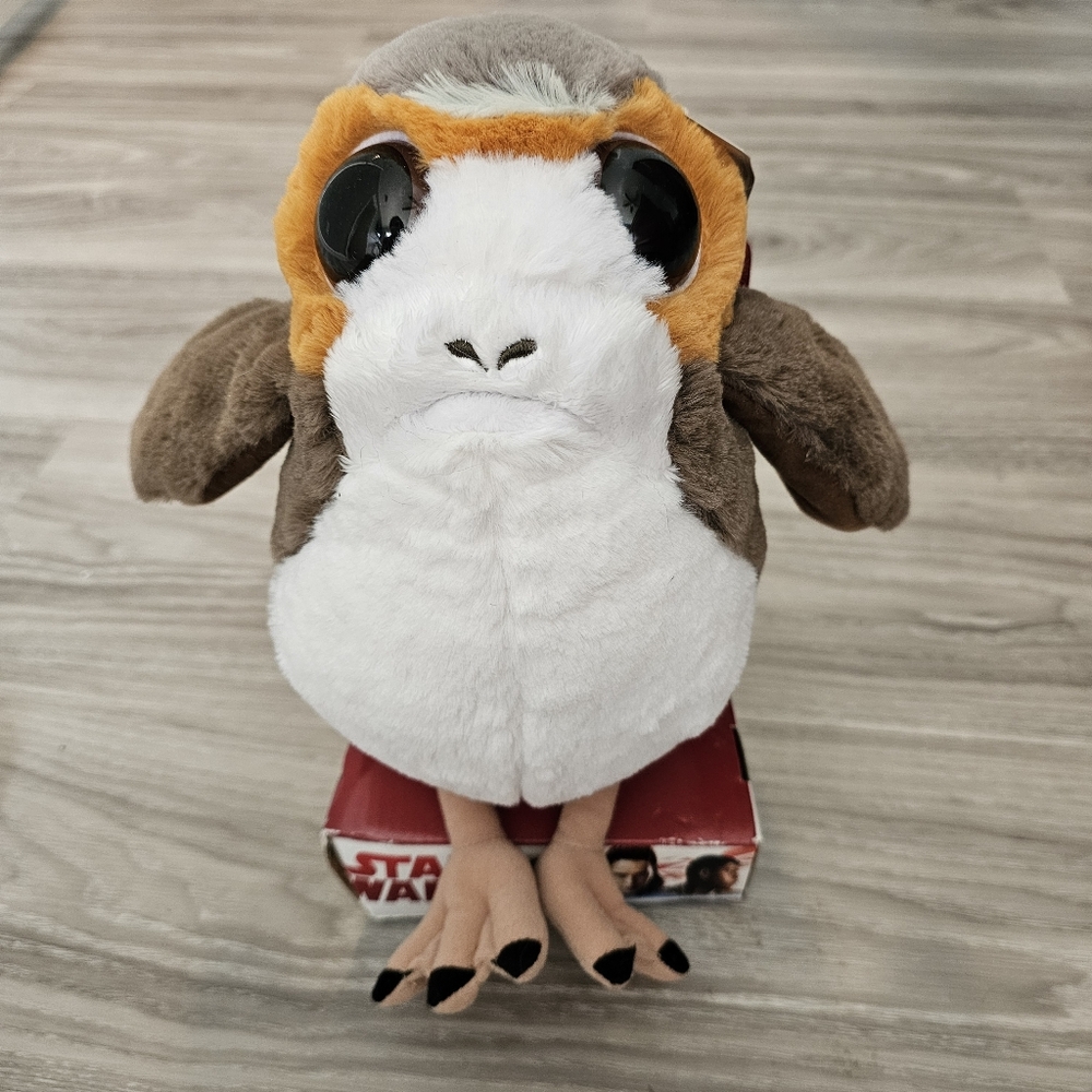 Porg - stuffed animal from Disney's Star Wars The Last Jedi